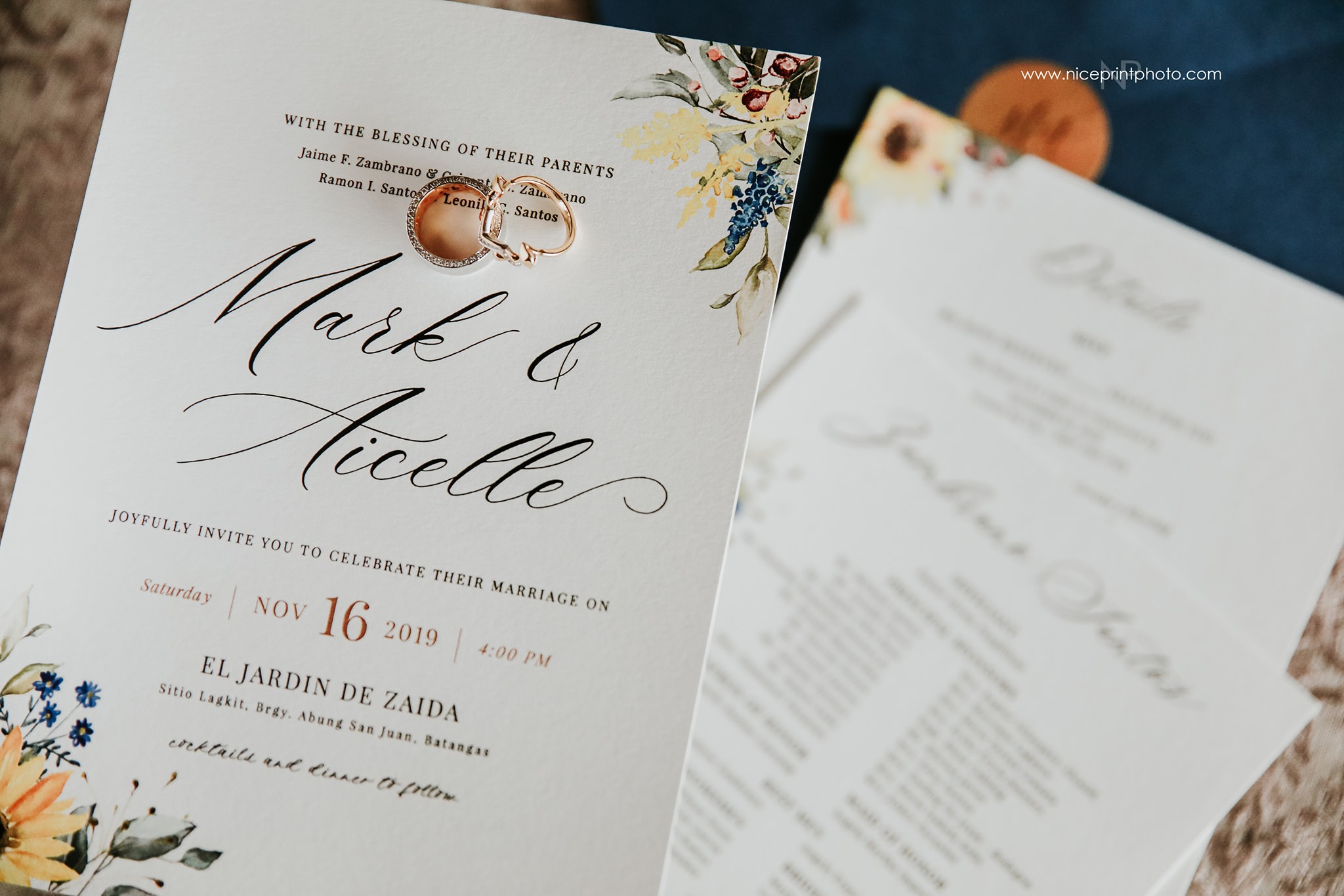 Batangas Ever After features Mark Zambrano and Aicelle Santos sunflower themed wedding in El Jardin de Zaida, San Juan, Batangas