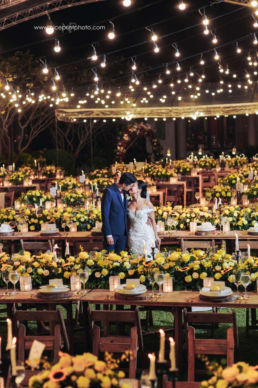 Batangas Ever After features Mark Zambrano and Aicelle Santos sunflower themed wedding in El Jardin de Zaida, San Juan, Batangas