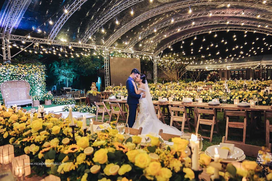 Batangas Ever After features Mark Zambrano and Aicelle Santos sunflower themed wedding in El Jardin de Zaida, San Juan, Batangas