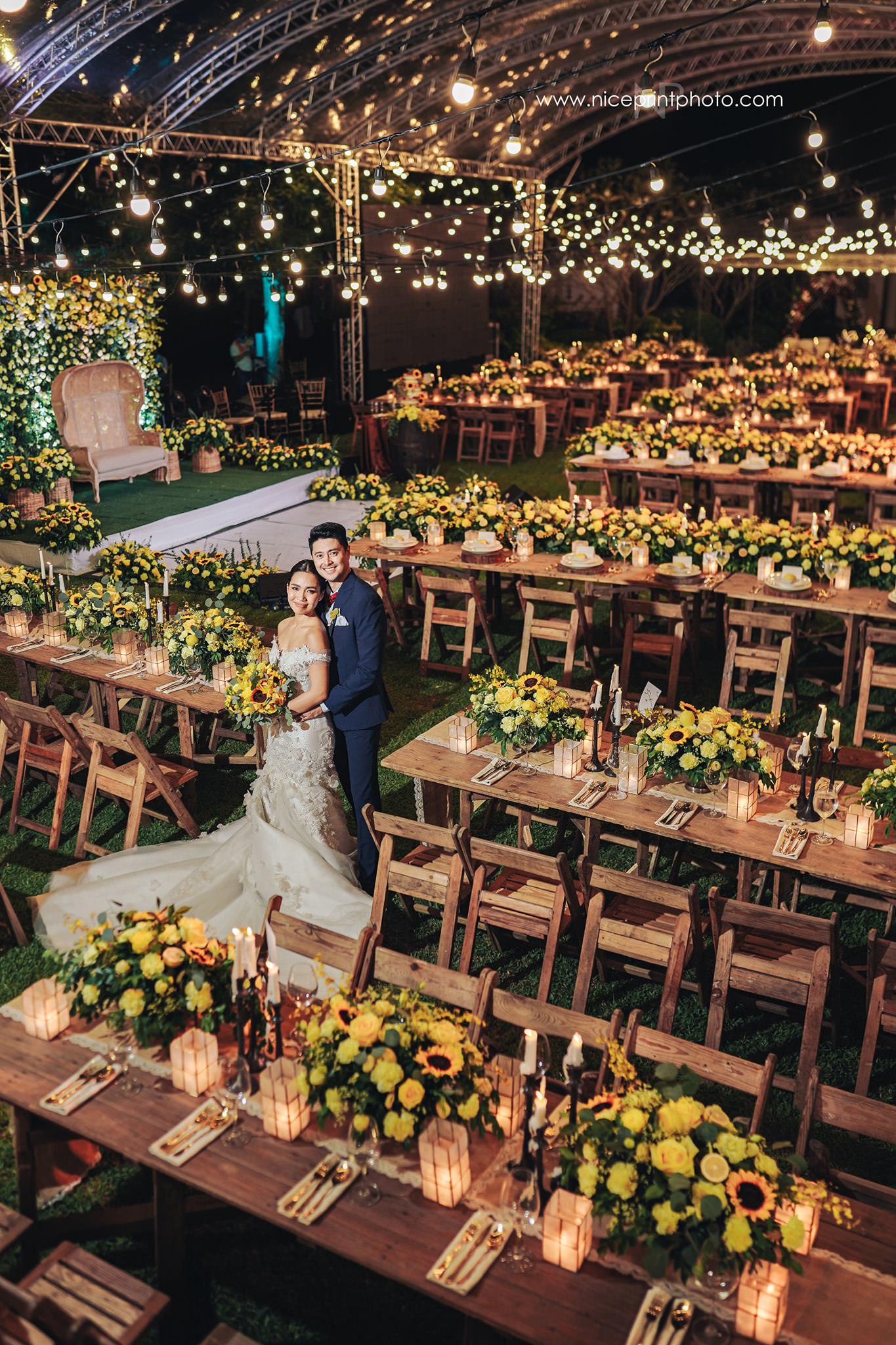 Batangas Ever After features Mark Zambrano and Aicelle Santos sunflower themed wedding in El Jardin de Zaida, San Juan, Batangas