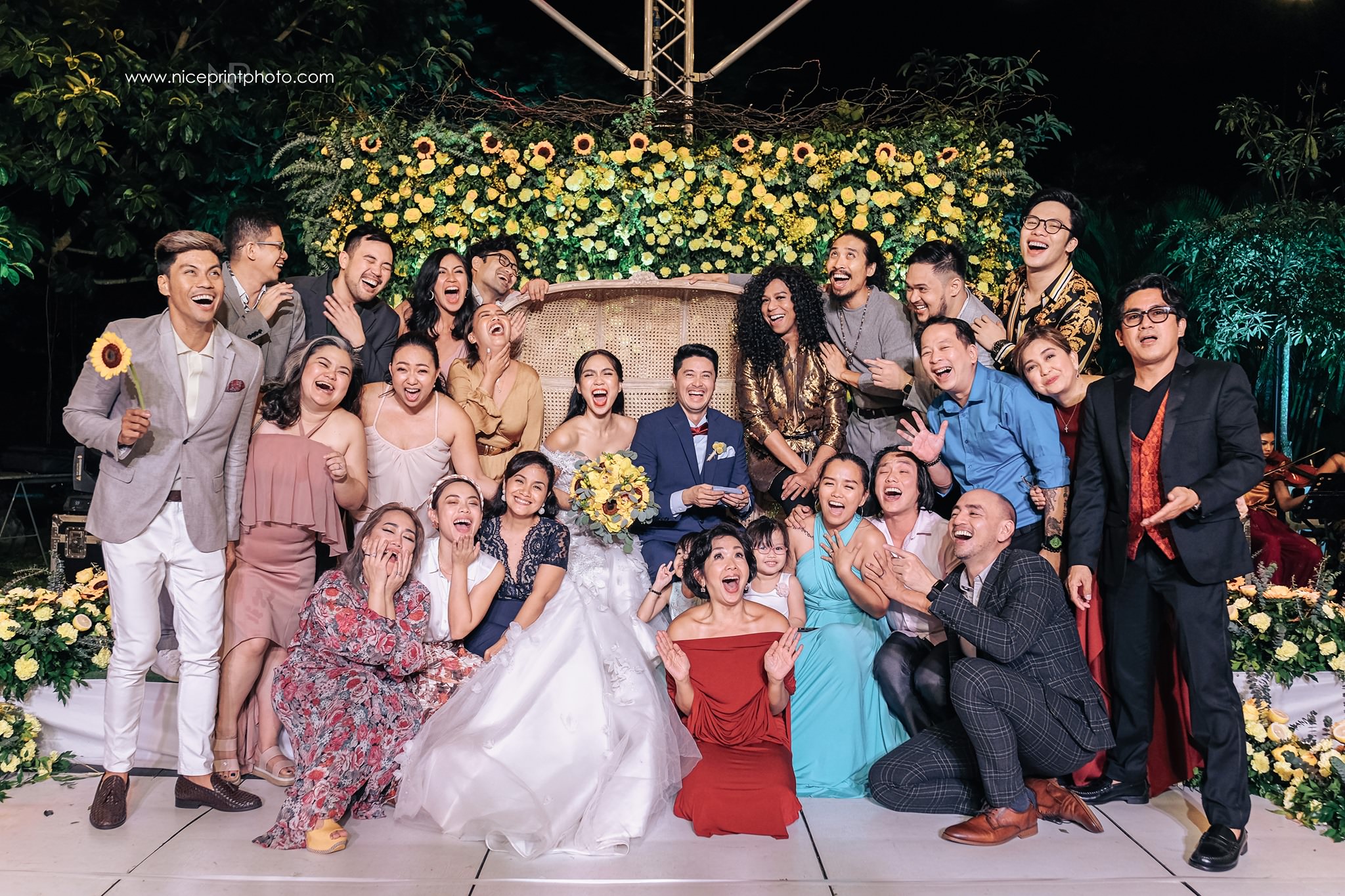 Batangas Ever After features Mark Zambrano and Aicelle Santos sunflower themed wedding in El Jardin de Zaida, San Juan, Batangas